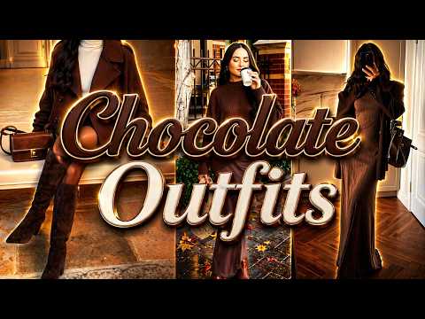 Chocolate Colour Outfits