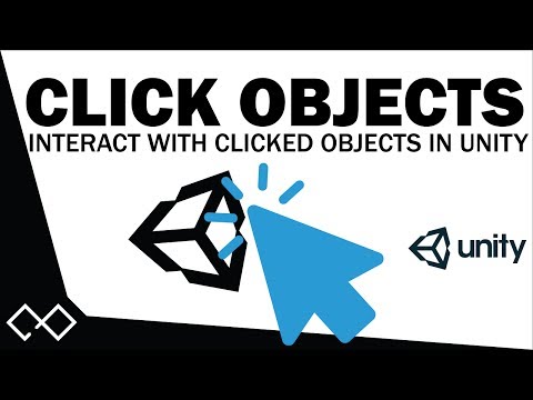 Click Objects In Unity - How To Click Objects in Unity 5 | Unity Mouse Tutorial