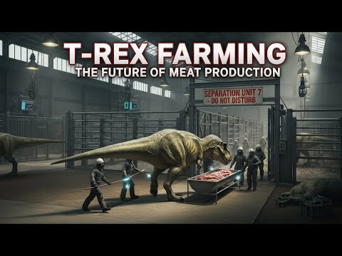 Inside the Dinosaur Farm: How T-Rex Are Farmed | Full Process