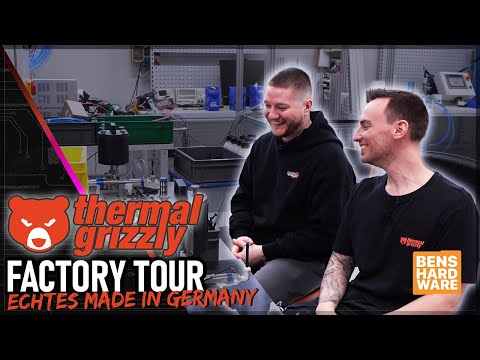 WÄRMELEITPASTE, FLÜSSIGMETALL und WASSERBLÖCKE! ZU GAST bei THERMAL GRIZZLY mit @der8auer ​