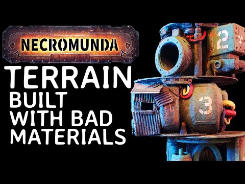 $0 Necromunda terrain made from the really bad stuff