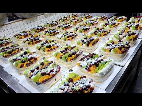 놀라운 케이크 공장의 역대급 케익 만들기 BEST 5 / Making amazing cakes in the cake factory BEST 5 - Korean street food