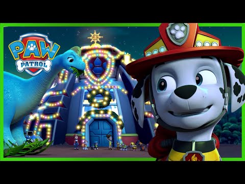 Dino Rescue Christmas Special! 🎄 - PAW Patrol Rescue Episode - Cartoons for Kids