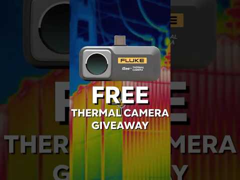 Fluke iSee Thermal Camera - Giveaway!