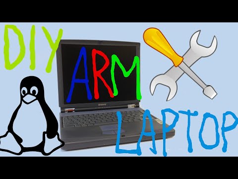 Как собрать самодельный ARM-ноутбук из планшета и x86-ноутбука