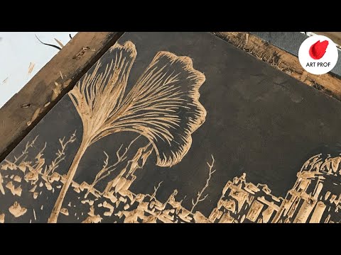 Linoleum Block Printmaking for Beginners: Step by Step Demo