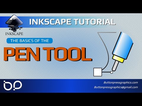 The Basics Of The PEN TOOL In INKSCAPE