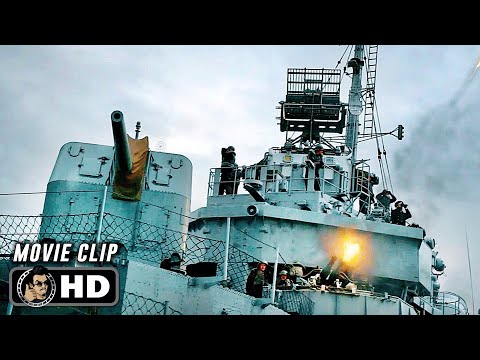 Americans Destroy The Nazi U-Boat Scene | GREYHOUND (2020) Movie CLIP HD