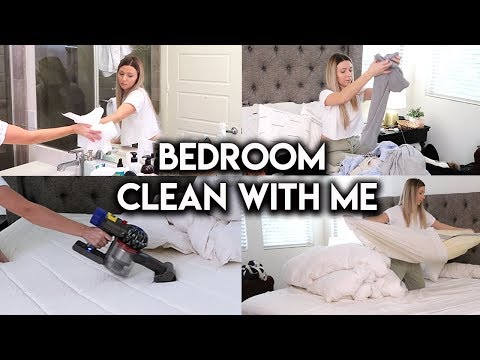 BEDROOM CLEAN AND DECLUTTER WITH ME | CLEANING MOTIVATION