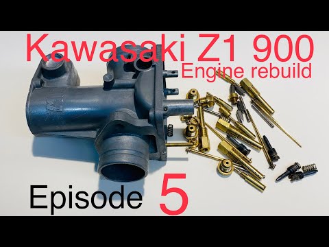 Kawasaki Z1  900 engine rebuild - Episode 5