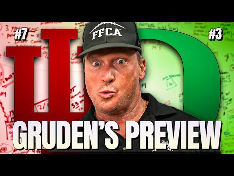 #7 Indiana vs #3 Oregon | Gruden’s Preview