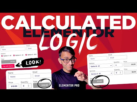 Calculated Logic inside Elementor Forms & PayPal