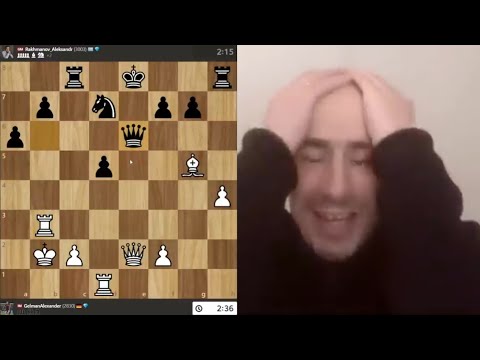 Шокирующая партия.(смотрите анализ))