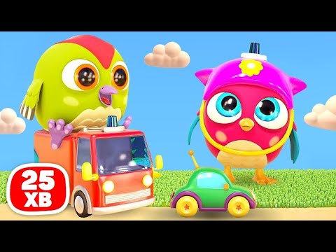 Розвиваючі відео з Совеням Хоп Хоп і дятлом Тук Тук. Мультики для дітей укранською мовою.