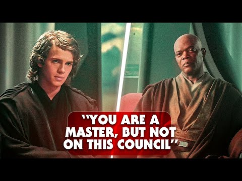 What if Anakin Became a Jedi Master But Wasn't Granted a Council Seat