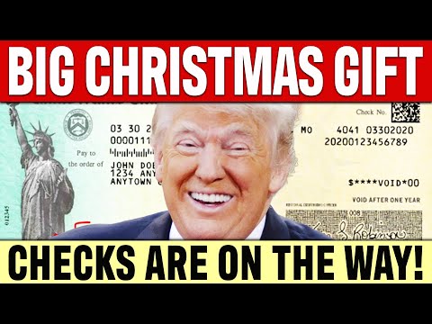 CHRISTMAS GIFT! Trump Checks Approved and Coming | $2000 and $1776 Checks | Stimulus Check Update