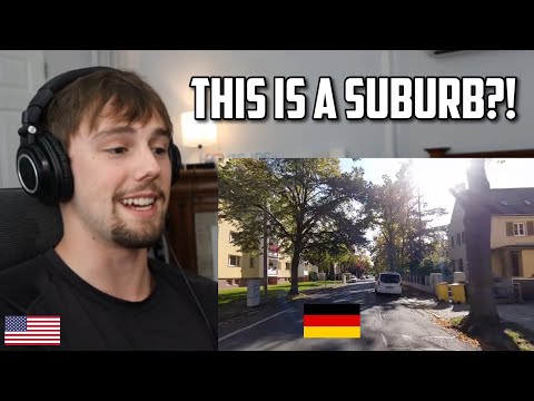 European vs. American suburbs.. (American Reacts)