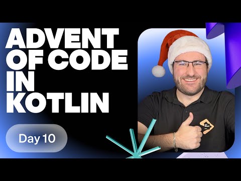 Advent of Code 2024 in Kotlin with Dmitry Jemerov. Day 10.