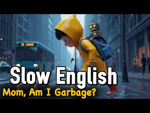 Mom, Am I Garbage? | Leo's Runaway Story | Slow English Listening Practice | English Conversation