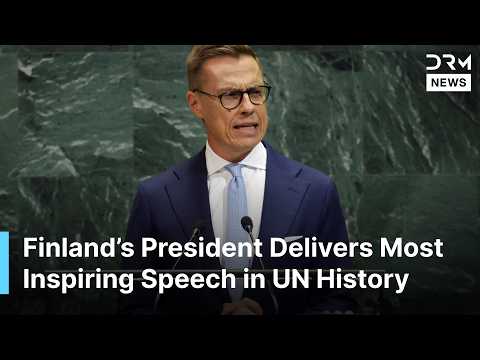 Finland’s President Delivers Most Inspiring, Powerful UN Speech Yet on Multipolar World Order | AC1G