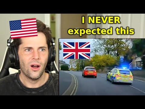 American Reacts to INSANE UK Police Chase