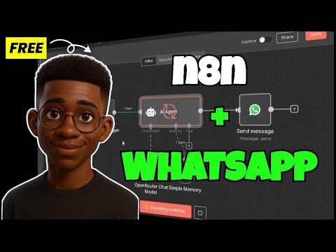 How to Build a WhatsApp AI Chatbot with n8n | Step-by-Step Free Tutorial