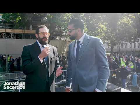 Why are you at the Tommy Robinson UTK march? Interview with Iranian Briton Younes Sadaghiani