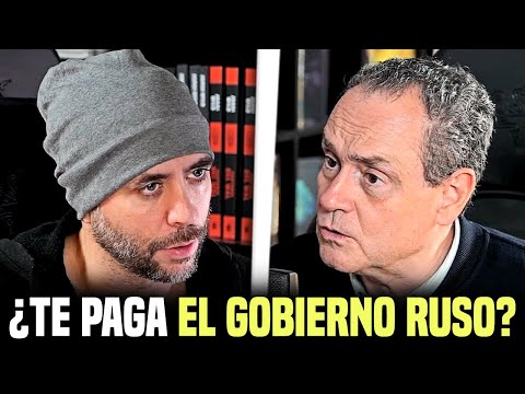 Jordi Wild pregunta cara a cara a PEDRO BAÑOS si cobra dinero de RUSIA