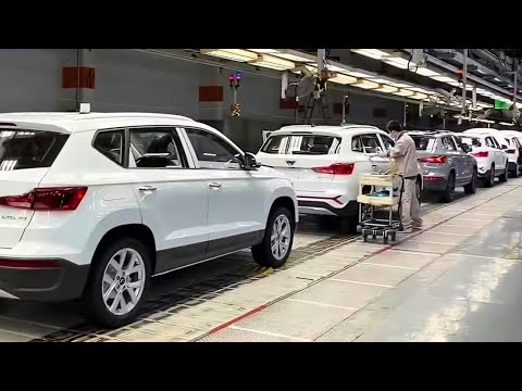 How Affordable SUVs are Made in China - FULL Production Process (how a car is made)