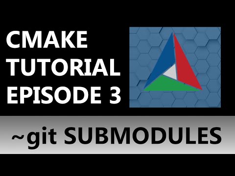 CMake Tutorial EP 3 | Git Submodules (adding glfw windowing library example)