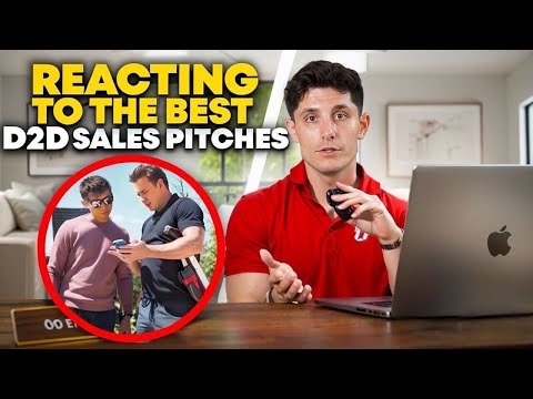 Reacting to (BEST) Door To Door Sales Pitches 💸🔥