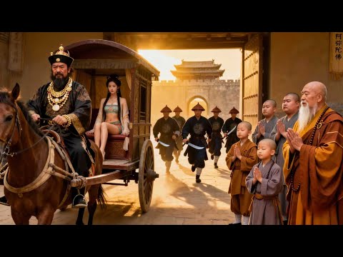 corrupt official's wife tried to escape the young monk had already laid a trap and apprehended her