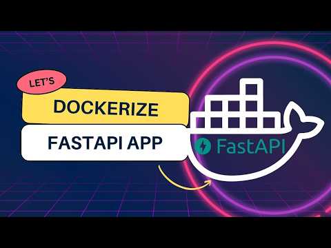 Dockerize fastapi app - Python Framework inside docker container