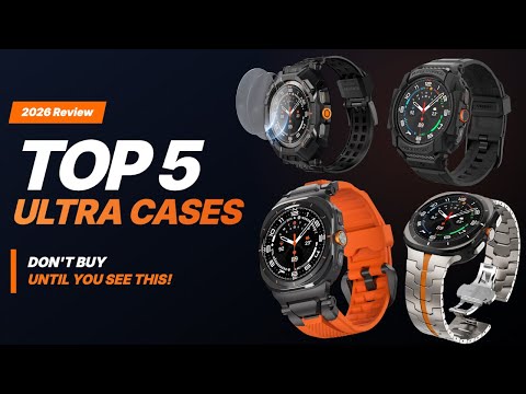 Top 5 Best Samsung Galaxy Watch Ultra Cases (Rugged, Sport & Premium Picks)