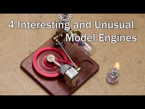 4 Interesting and Unusual Model Engines from Stirlingkit