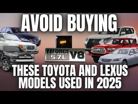 Avoid Buying These Toyota and Lexus Models Used in 2025