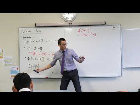 Quotient Rule (1 of 2: Proof from product & chain rule)