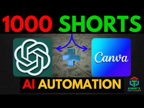Create 1,000 Viral Faceless YouTube Shorts Using FREE AI Tools (ChatGPT + Canva)
