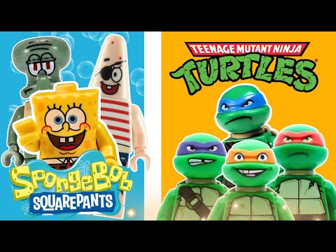 I Built Your Favorite Cartoons in LEGO!