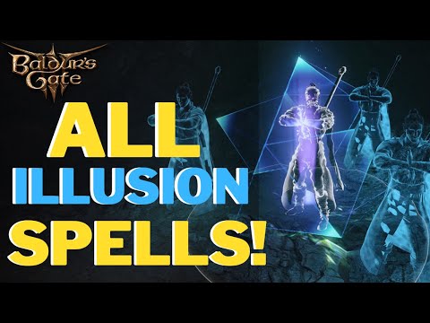 ALL Illusion Spells In Baldur's Gate 3! (Full Release)