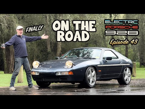 Episode 43 – Porsche EV Conversion | First road test. Hooray!