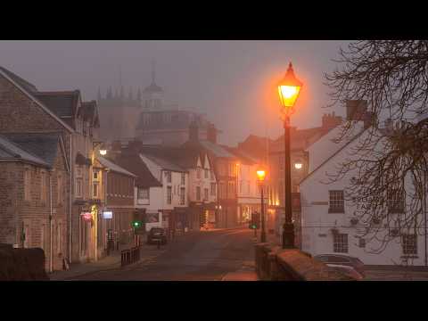 Misty Morning Walk in Abingdon with Frosty Thames Path | UK 4K