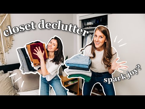 I got a master KonMari consultant to help declutter my closet.