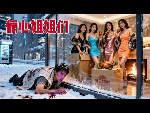 【全集】極寒末日爲了爭搶物資，4個姐姐竟然扔掉親弟弟！凍死的那刻幸而重生，他發誓讓白眼狼家人吃不到壹粒米！#drama #情感 #短劇 #男频