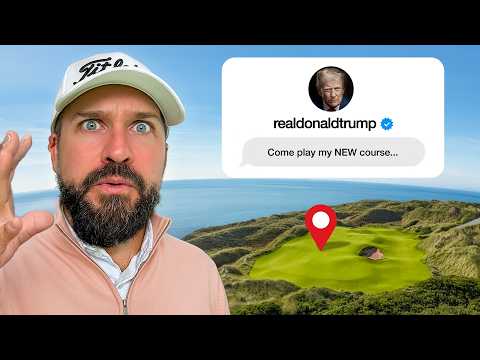 Testing out Donald Trump's new golf course (18 hole vlog)