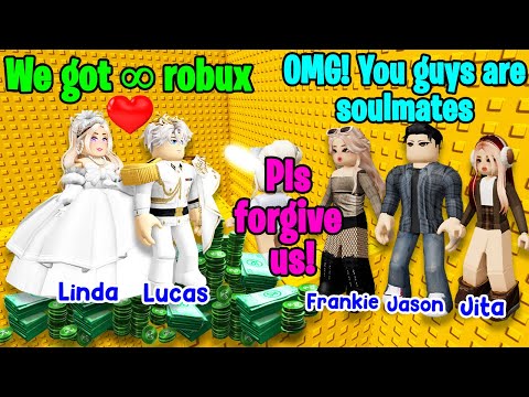 ❤️ TEXT TO SPEECH 💰 Whoever Gets Infinite Robux, They Will Become Soulmates 🍀 Roblox Story