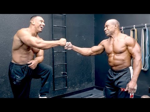 Larry Wheels Trained With Julian Fitzgerald's Alleged Pops! He's Natural Too...