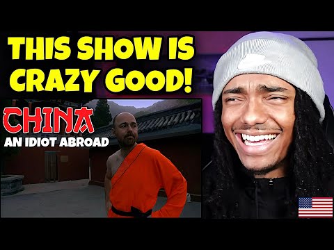 AMERICAN REACTS to An Idiot Abroad S1E1 "China" | FOR THE FIRST TIME!