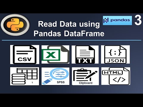 Python Pandas Tutorial : Importing Data with Pandas#3