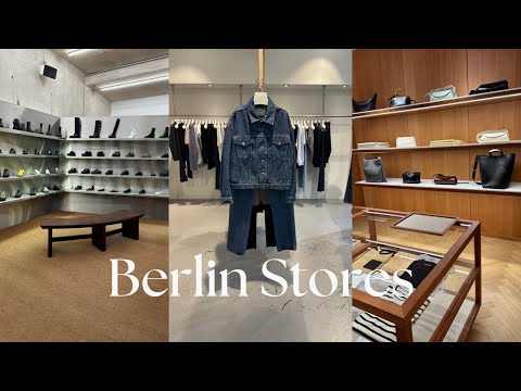 Inside Berlin’s Coolest Stores | Minimalist, Timeless, Curated| Luxury shopping vlog